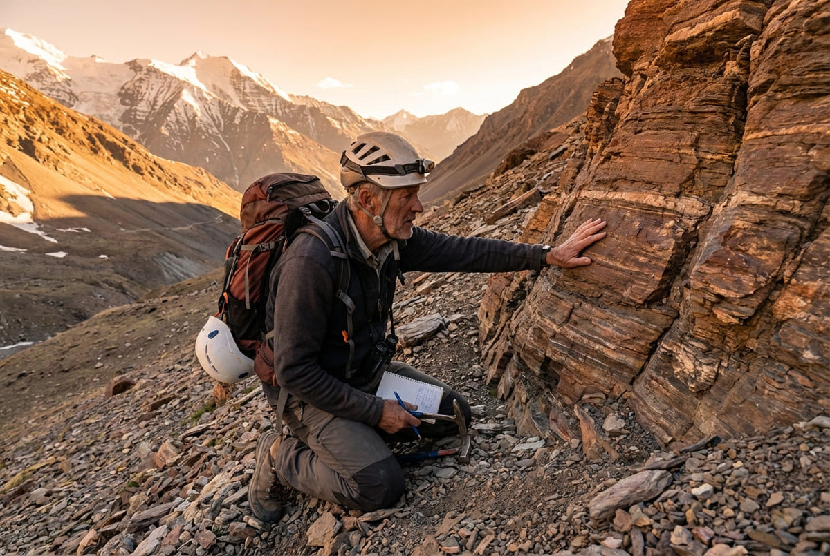 Geological discovery in the Himalayas