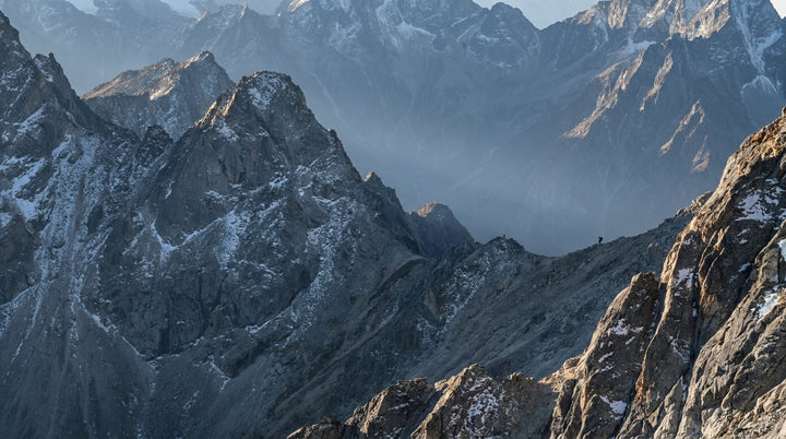 Himalayan mountain range harvest site