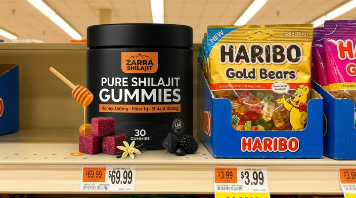 Zarra Shilajit label